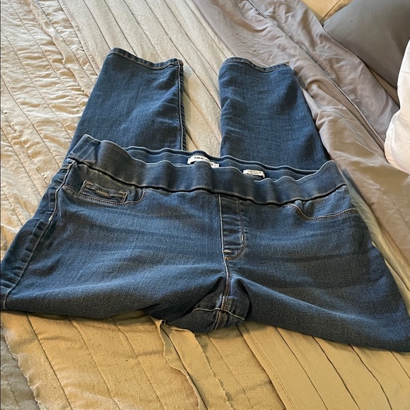 Nine West Dark Blue Straight Leg Jeans - Picture 1 of 8